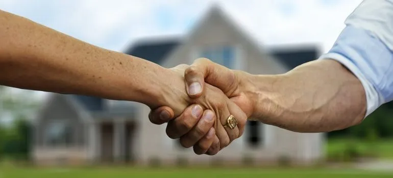 a handshake