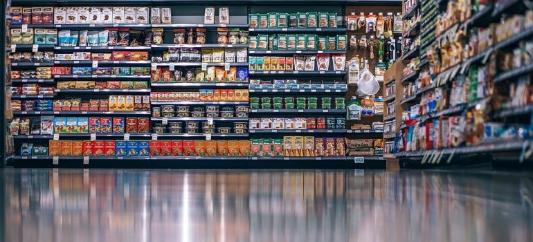 A supermarket.