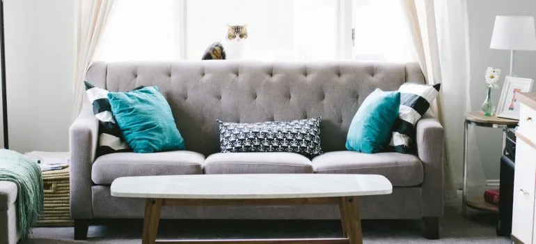 a sofa
