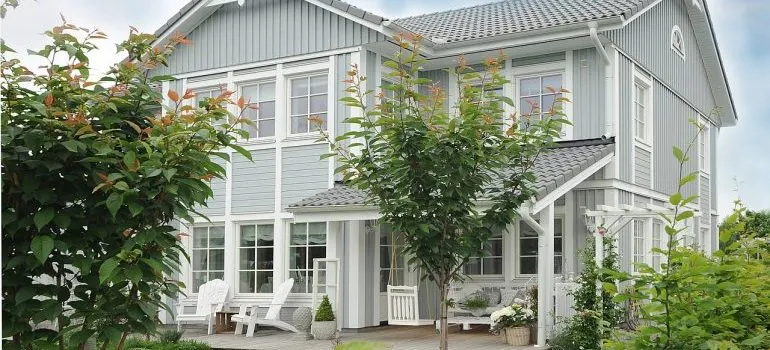 A house.