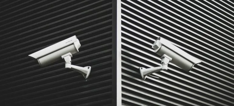 Two CCTV cameras