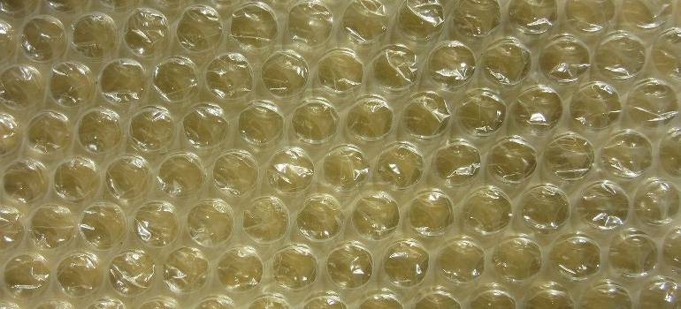 Bubble plastic