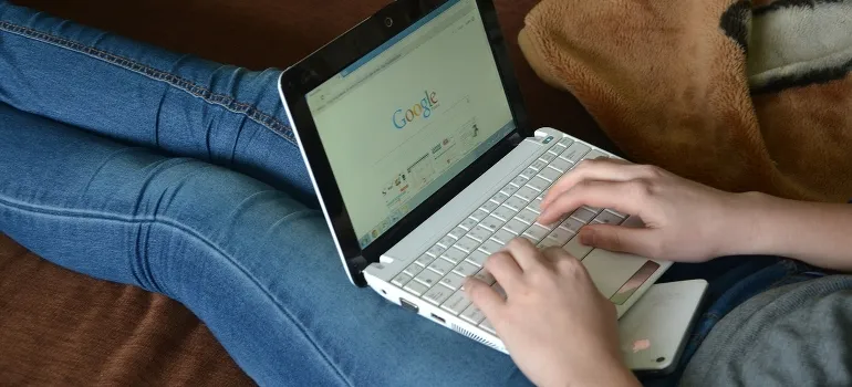 Using computer