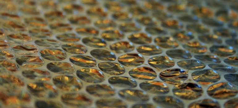 Bubble plastic