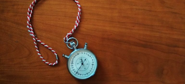 A stopwatch