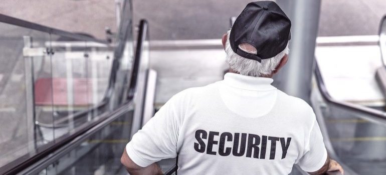 A security guard.