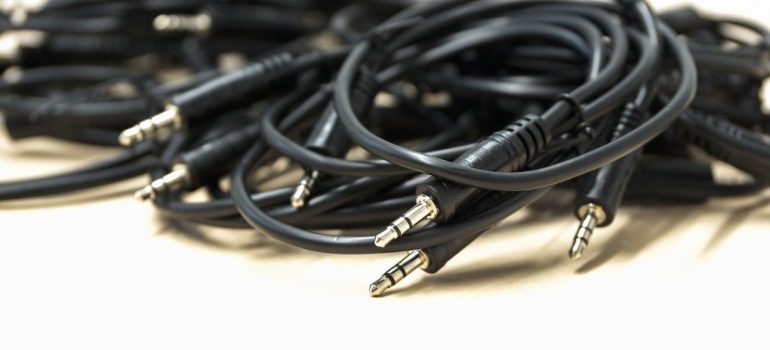 Plugs to color code when you prepare IT equipment for transport. 