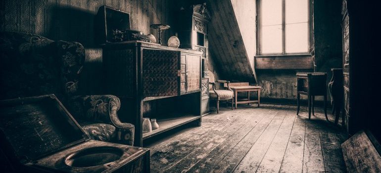 A room for of items you shouldn't store in your attic.