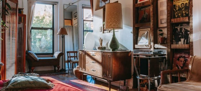 Room for of antiques