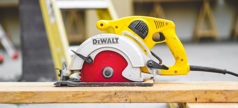 a circular saw