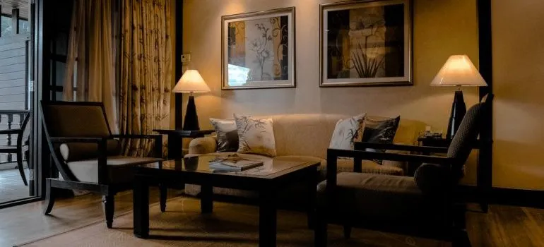 a cozy living room