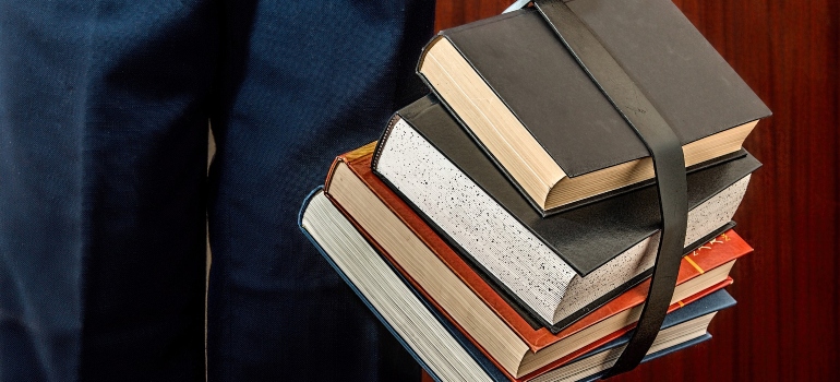 bundled books