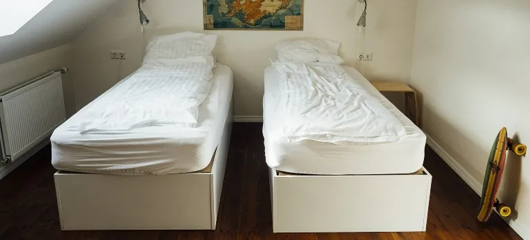 two beds
