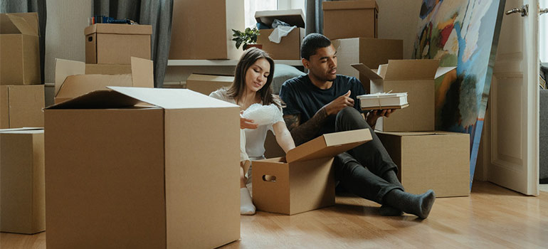 family unpacking